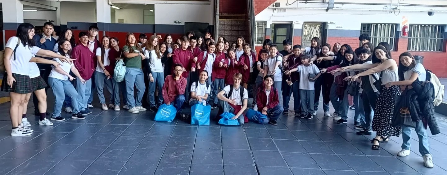 Estudiantes del Colegio Belgrano